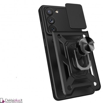 5in1 smūgiams atsparus dėklas su žiedu ir kameros apsauga (Samsung A14/A14 5G) 5in1 smūgiams atsparus dėklas su žiedu ir kameros apsauga (Samsung A14/A14 5G)